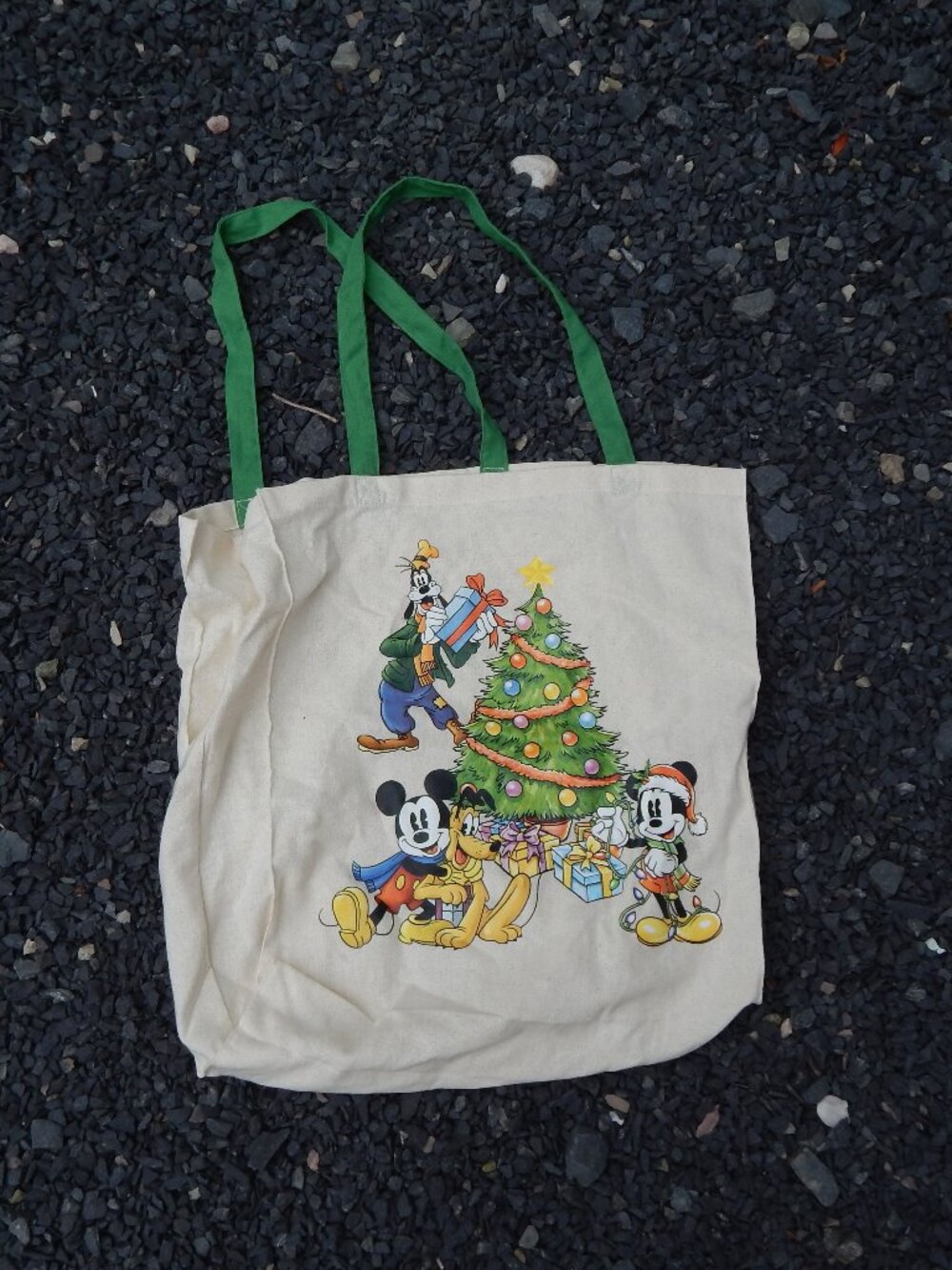 Disney Mickey Mouse Christmas Carrier Material Tote Primark Disney